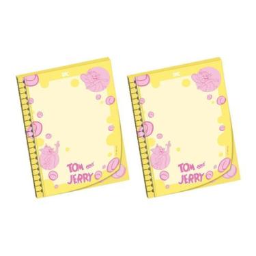 Imagem de Refil 100 Folhas Tom E Jerry Caderno Smart Colegial - DAC