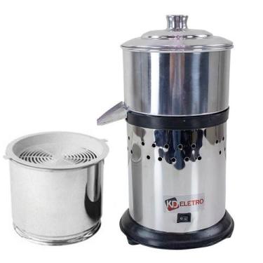 Imagem de Espremedor De Fruta Inox Pequeno Bica Alumínio 3L - Kd Eletro