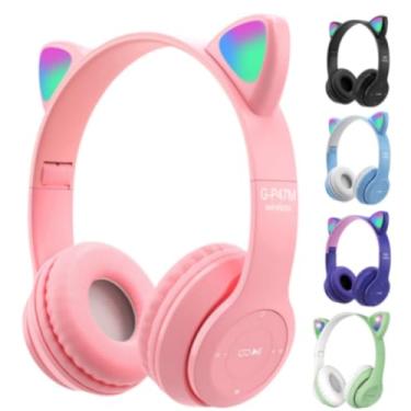 Imagem de HEADPHONE DE GATINHO-FONE GAMER COM LED