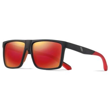 Imagem de VFDHN Óculos de sol masculinos com armação polarizada, moda masculina, acessórios para atividades ao ar livre, direção, uv400 (5)