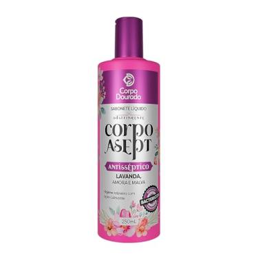 Imagem de Corpo Dourado Sabonete Líquido Antisséptico | Aroma de Lavanda e Proteção Diária | 250ml