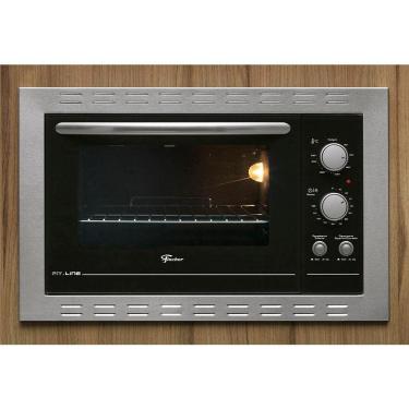 Imagem de Forno Elétrico de Embutir Fischer 44 Litros New Fitline - Inox