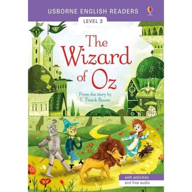 Imagem de The Wizard Of Oz - Usborne English Readers - Level 3 - Book With Activitires And Online Audio