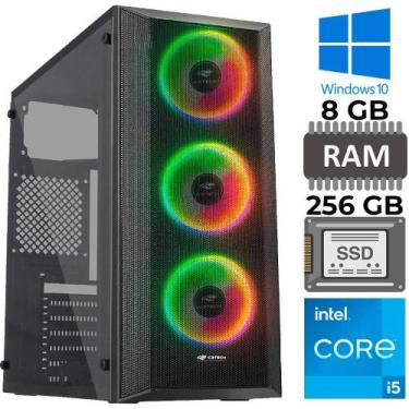 Imagem de Computador I5-3550, Ssd 256Gb, Ram 8Gb, Mt-G220Bk, Win 10 - Sobraltech