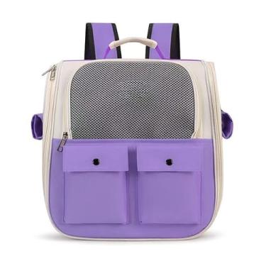 Imagem de Bolsa de Transporte Pet Avião Viagem Mala para Cachorros e Gato Cabine mochila