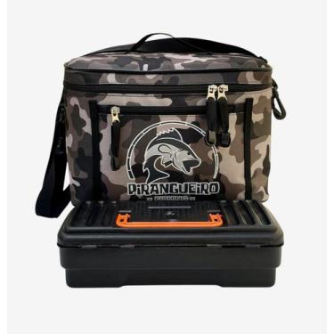 Imagem de Bolsa Pesca Organizadora Reforçada Pirangueiro Com 1 Maleta - Pirnguei