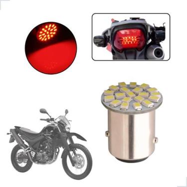 Imagem de Lâmpada Led Freio 2 Polos Com Efeito Strobo Moto XT 660R 2005 2006 200