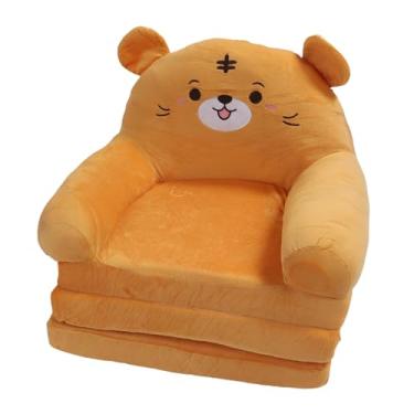 Imagem de aqxreight Kids Dollow Sofá Plush Plush Ficlot Sponge Padrão de Desenho Animado Sofá Aberto para Repouso Lendo Duas Camadas para para Crianças Multifunc Dobrando Os Sofrimentos de Abertos (3 Nível)