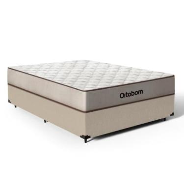 Imagem de Cama Box com Colchão de Espuma D60 Ortobom Force Dream (Bege, Casal)