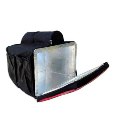 Imagem de Bolsa Bag Mochila Termica Laminada Pizza 45LT com Isopor