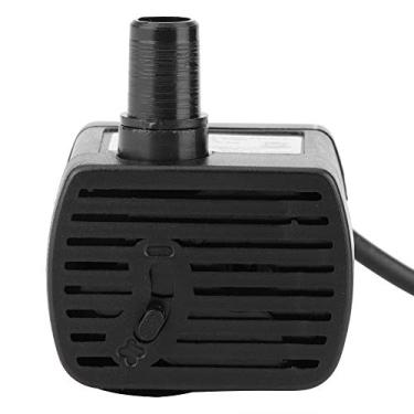 Imagem de Zerodis Piscina Submersível da Bomba de água DC Sem Escova Em Miniatura Piscina Submersível USB 5V 0,5m 150L/h para Aquário, Fontes, Bico, Abds Preto 1 X Bomba de água