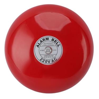 Imagem de Alarme de incêndio Bell Sensibilidade Super Loud Sound Electric Round Alarm sino para a fábrica escolar 220V AC (CB-8B)