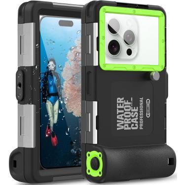 Imagem de Capa Case Celular a Prova D’Água SHELLBOX Mergulho Controle Remoto Bluetooth 2 Geração Smartphone Universal