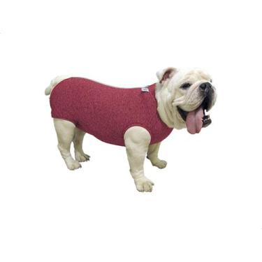 Imagem de Roupa Protetora Pós Cirúrgica Buldogue Inglês Pet Med G, Rosa