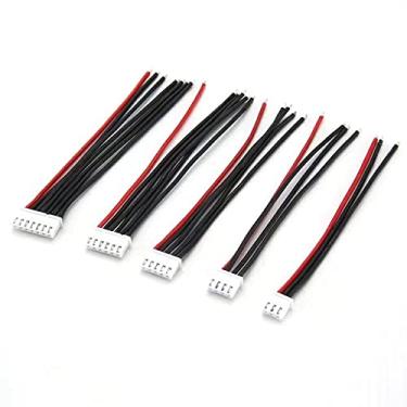 Imagem de FLY RC 10 peças 22AWG 2S 3S 4S 5S 6S Lipo cabo carregador de equilíbrio de bateria JST XH plugue adaptador conector (cada 2 peças