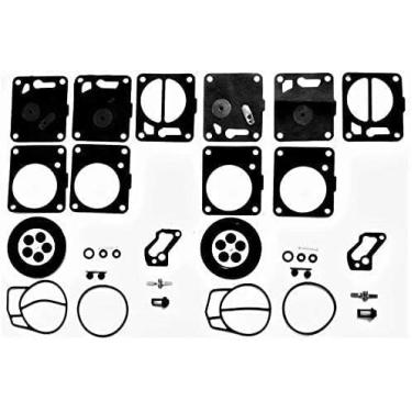 Imagem de (Pacote com 2) Kits de reparo Jet Ski Jetski Rebuild para Mikuni Super BN SBN Dual Carb para (2) carburadores 38 40i 44 46 - Conjunto duplo
