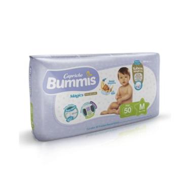 Imagem de Fralda Capricho Bummis Mega 1 Pacote Todos os Tamanhos, M (50)