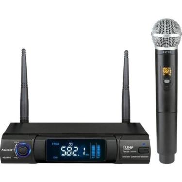 Imagem de Microfone Sem Fio Karsect Ks248sm Single Preto [f002]