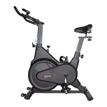 Imagem de Bicicleta Ergométrica Spinning Semi Profissional, Capacidade 120kg, Roda de Inércia 6kg, Silenciosa, Preta