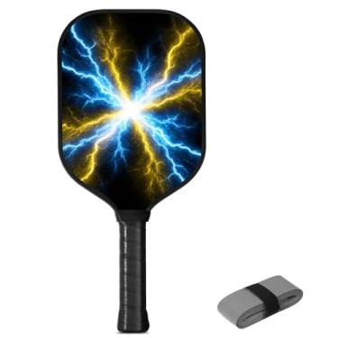 Imagem de Equipamento profissional de bola de pickleball, conjunto de raquete de pickleball de fibra de vidro para homens, mulheres, crianças, adultos, 1 peça