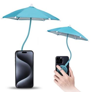 Imagem de Guarda-chuva magnético para telefone Kiorafoto para sol azul antirrefl