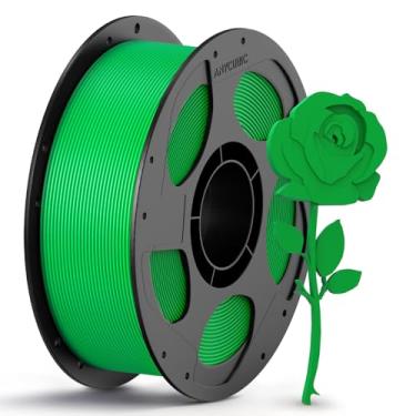 Imagem de ANYCUBIC Filamento PETG 1,75 mm, filamento de impressora 3D, precisão dimensional +/- 0,02 mm, dureza excepcional, impressão com a maioria das impressoras 3D FDM, carretel reutilizável de 1 kg, verde