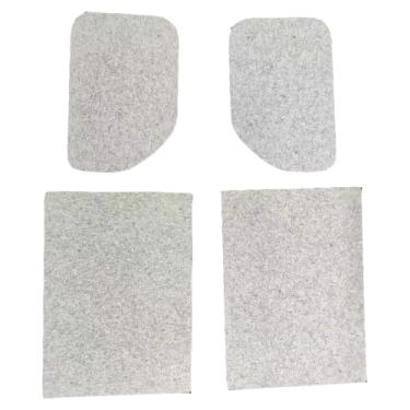 Imagem de Telhado mágico de isolamento - 2 portas, tapetes de almofada de isolamento térmico de som de telhado para J eE P JK 2012-2017, protetor solar de teto solar para carro, material de painel resistente ao