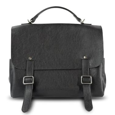Imagem de Mochilas femininas pretas modernas, bolsa grande de trabalho para mulheres, bolsas de grife, bolsas grandes com alça superior, bolsas de ombro femininas