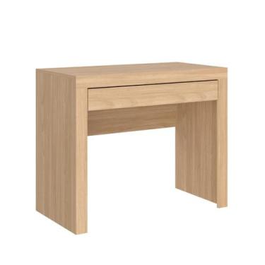 Imagem de Escrivaninha Simples com 1 Gaveta MSM421 Movelbento, Mel