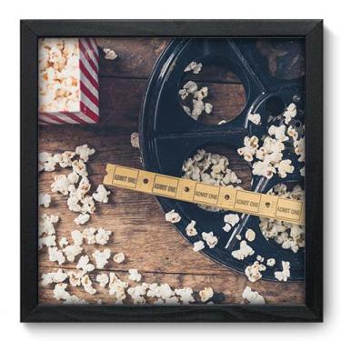 Imagem de Quadro Decorativo - Cinema - 33cm x 33cm - 042qdhp - Allodi