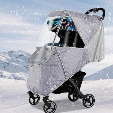 Imagem de Carrinho de passeio Cold Weather Shield XGOPTS Universal Dark Grey
