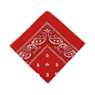 Imagem de Bandana Unissex Com Estampa Boêmia De Paisley, Faixa De Cabeça Hiphop,