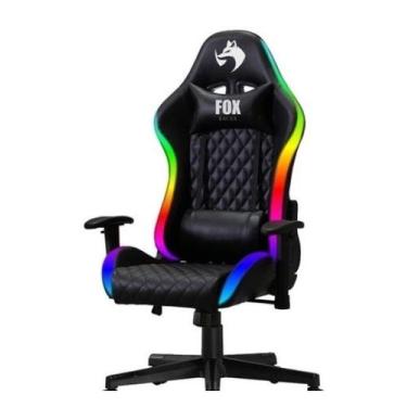 Imagem de Cadeira Gamer Fox Racer Iluminação LED,Reclinável, até 130kg