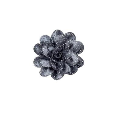 Imagem de Broche grande de flor de rosa strass broche de lapela para mulheres dela moda elegante cristal camélia broches florais broche para vestidos terno roupas acessórios joias flor na lapela casamento 100