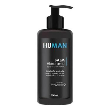 Imagem de Creme Balm para Barba Hidratante Facial Pós-Barba Nutrição Human 100ml