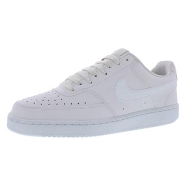 Imagem de Nike Court Vision Lo Tênis masculino, Phantom/Summit branco-branco, 46