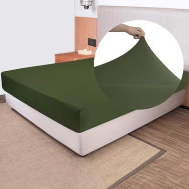 Imagem de Lençol com elástico N&Y HOME Soft Stretch Jersey Knit King Size