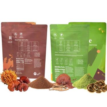 Imagem de Pacote NCCAAXO Mushroom Coffee e Mushroom Matcha 2025