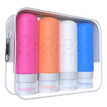 Imagem de Garrafas de viagem Zafit TSA aprovadas pela Zafit TSA, conjunto de 4 à