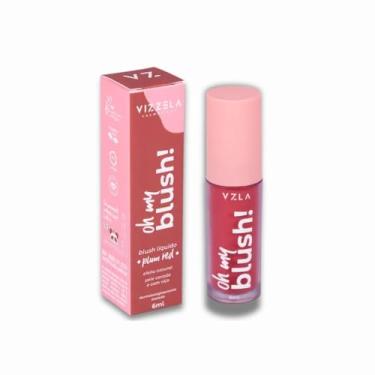 Imagem de Vizzela Oh My Blush Líquido - Cor 04 – Plum Red
