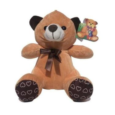 Imagem de Urso De Pelúcia Fofo Varias Cores 25cm - Fizzy Toys