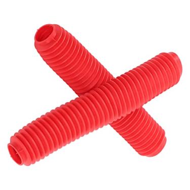 Imagem de Par de Capas de Garfo Dianteiro Adequadas para RM125 – Capas contra Poeira de Choque de para KX125KD KDX250, Protegem Choques Internos Sujeira, Cabe na Maioria das