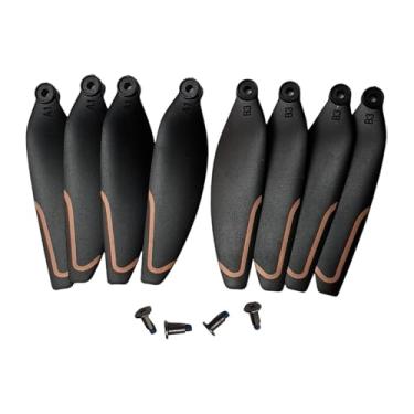 Imagem de Yunhgft 8 Peças de Hélices Profissionais Leves E Duráveis ​​de 5,7 Cm para Drones com Parafusos para Ying S3 K918 SG108 L108, Laranja