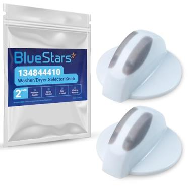 Imagem de Manípulo seletor de secador ultra durável BlueStars 134844410 - Compatível com Secador Frigidaire Westinghouse - Substitui AP4339026, 1460965, 134844410, 134034900, 134034910 - Pacote com 2