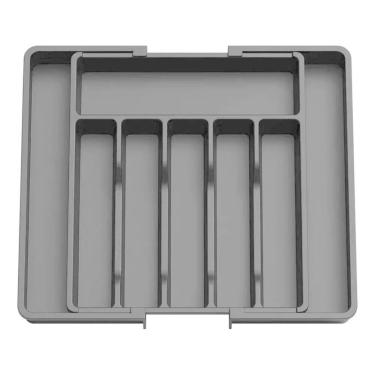 Imagem de Organizador De Talheres Para Gaveta Expansível Divisórias