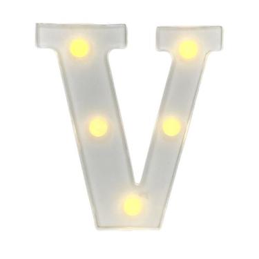 Imagem de Luminária Pequena Com Led - Letras - PartiuFesta, V