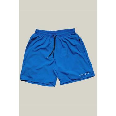 Imagem de Shorts Masculino Elastano Premium WSS Natação - WSS Brasil, P, Azul cl