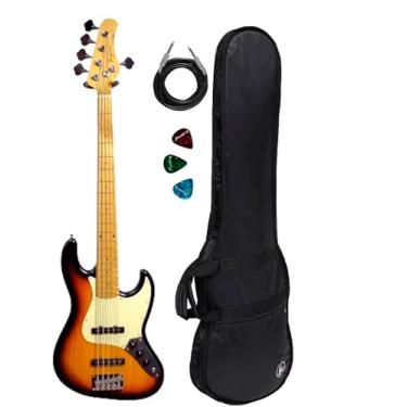 Imagem de Baixo Tagima Tw73 5 Cordas Sunburst + Acessórios