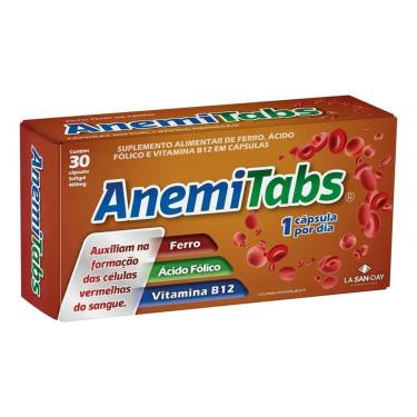 Imagem de Anemitabs 30 Cápsulas La San Day-Unissex
