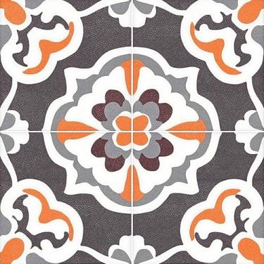 Imagem de HOMETITUTE 10 peças de 30 x 30,5 cm com padrão floral vintage, adesivos de piso de vinil autoadesivos removíveis para cozinha, entrada, varanda, decoração de canto de café